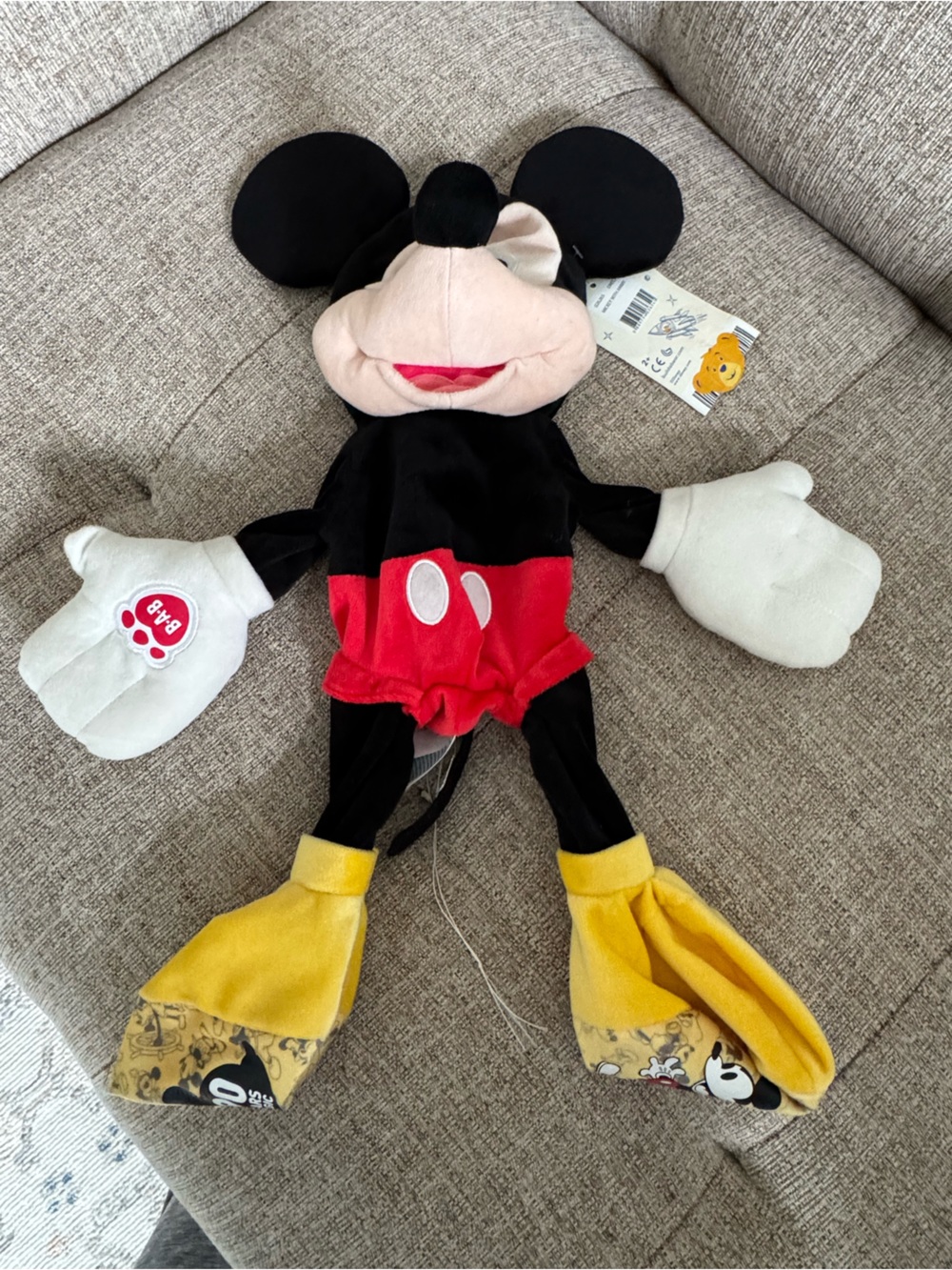 Mickey 90th Birthday Celebration Build a Bear plush
